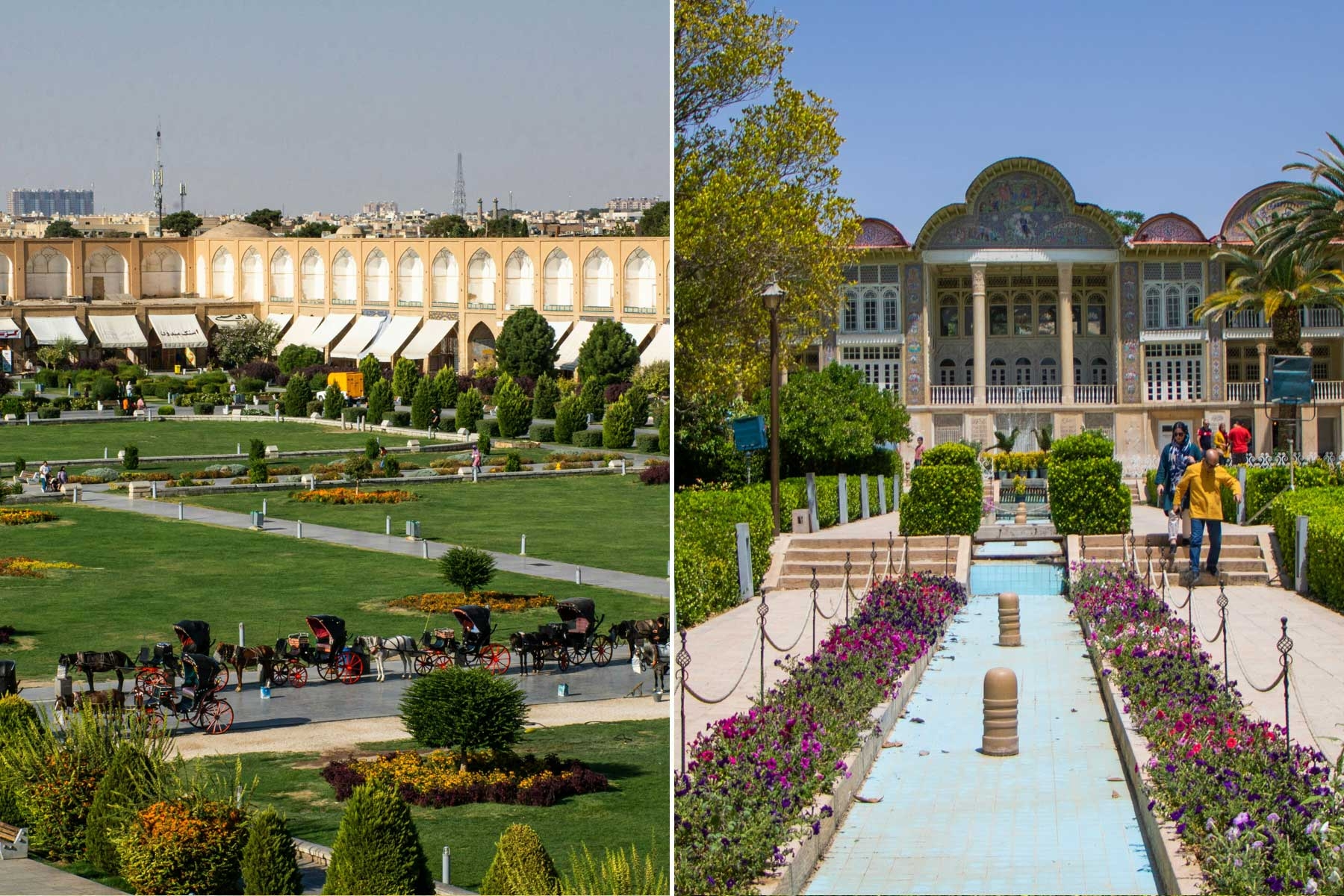 تور ترکیبی شیراز اصفهان