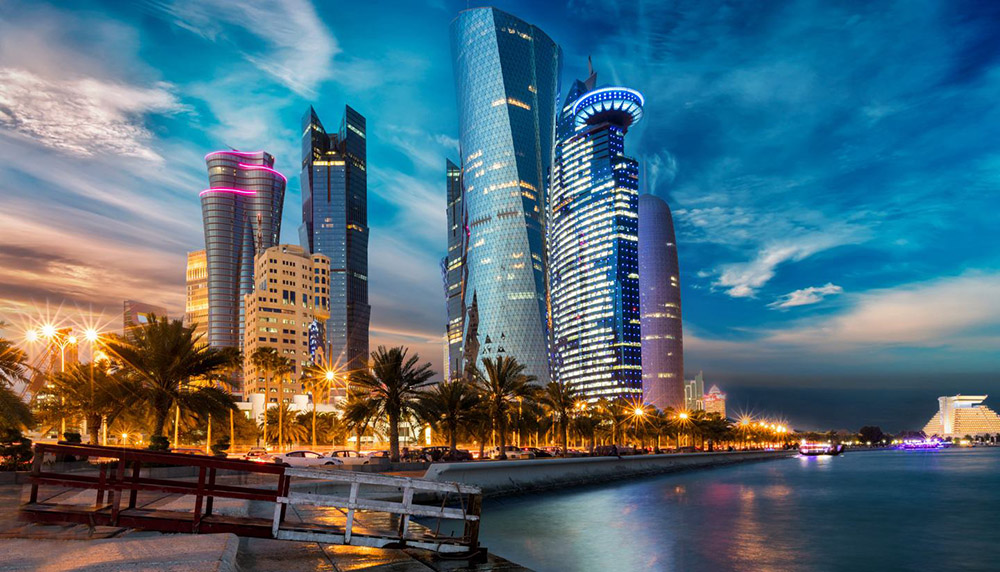 ساختمان‌های شهر دوحه قطر